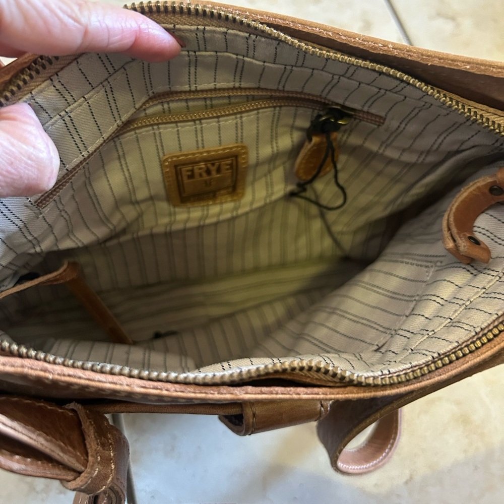 Frye Brown Leather Women's Bag - Picture 3 of 3